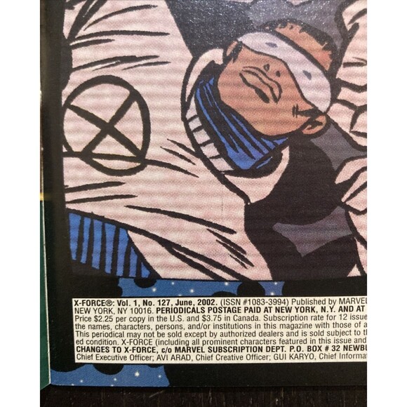 X-Force: Mixed Set No. 88, 102, 118, & 127 Marvel Comics (1999-2002) - Picture 13 of 13